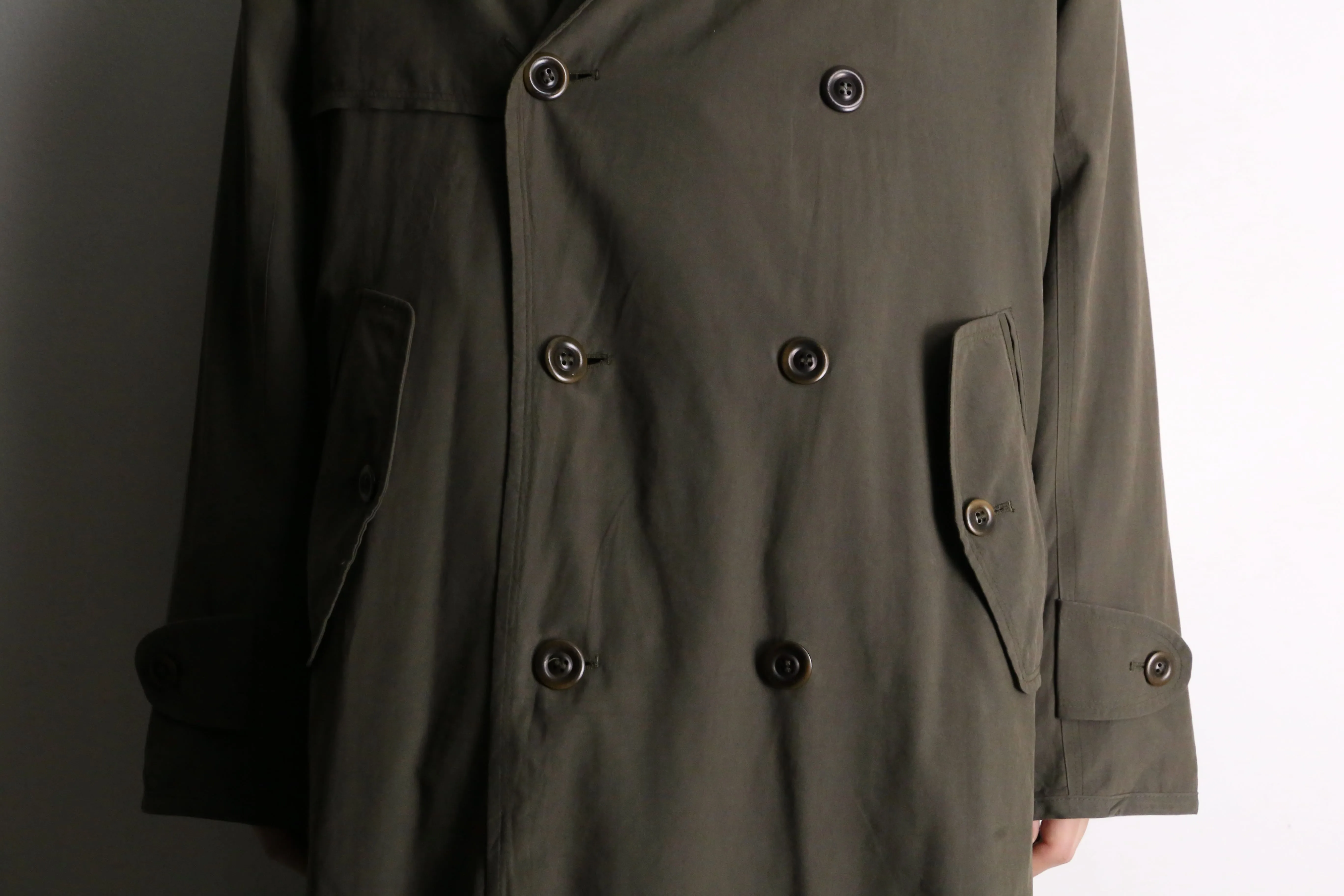 完品 “LONDON FOG” kahki trench coat