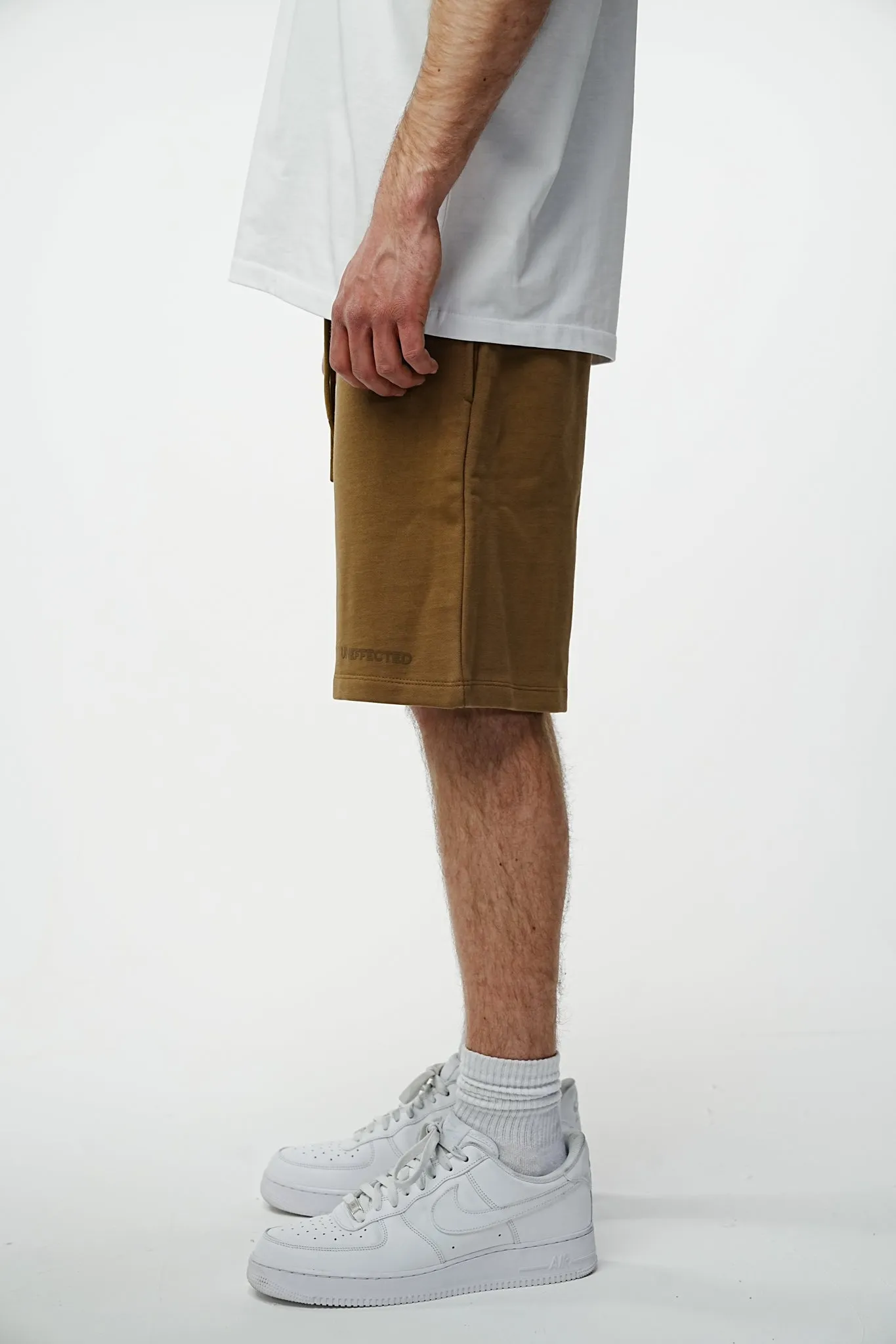 Archive Logo Baggy Sweat Shorts - Camel