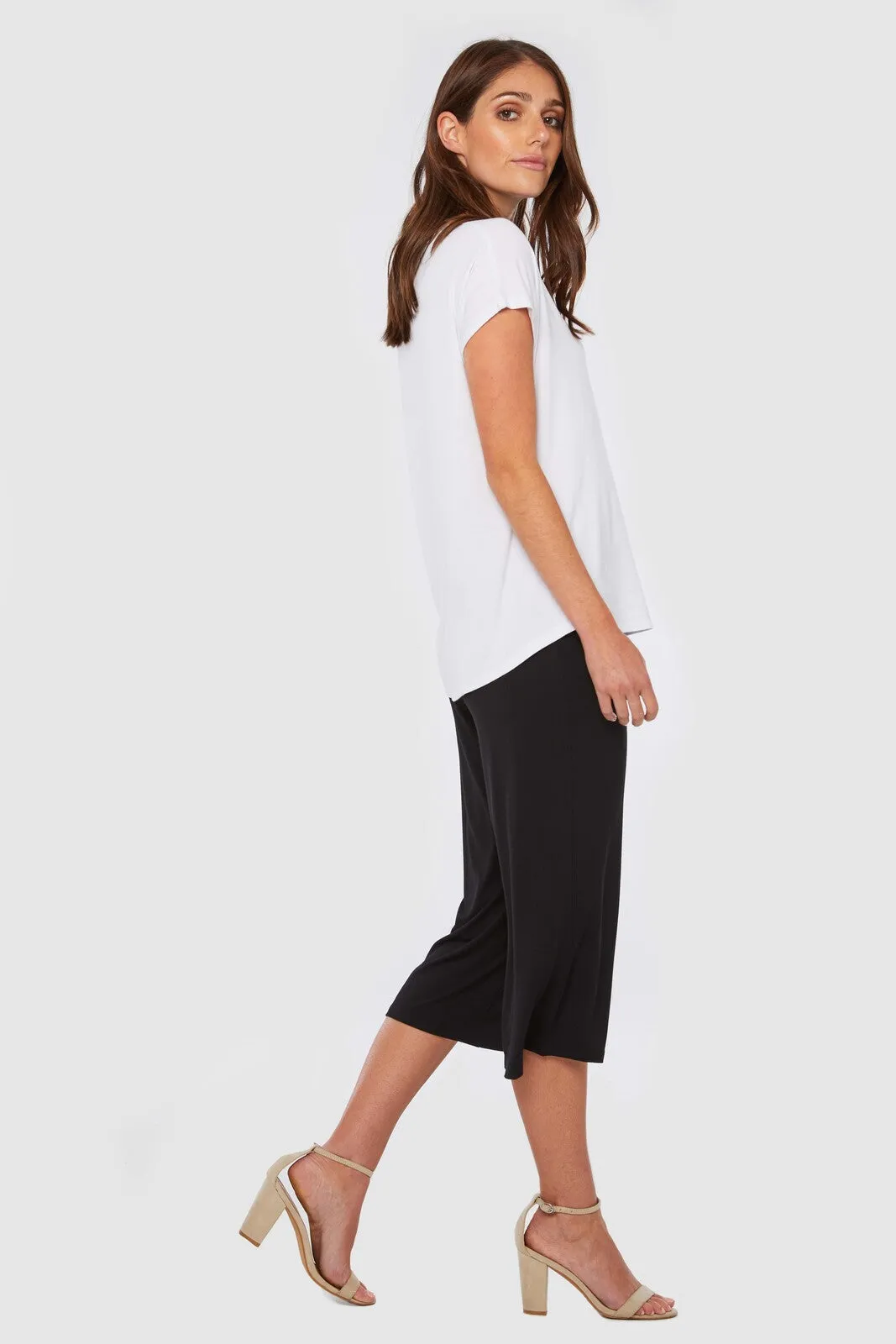 Bamboo Culottes - Black