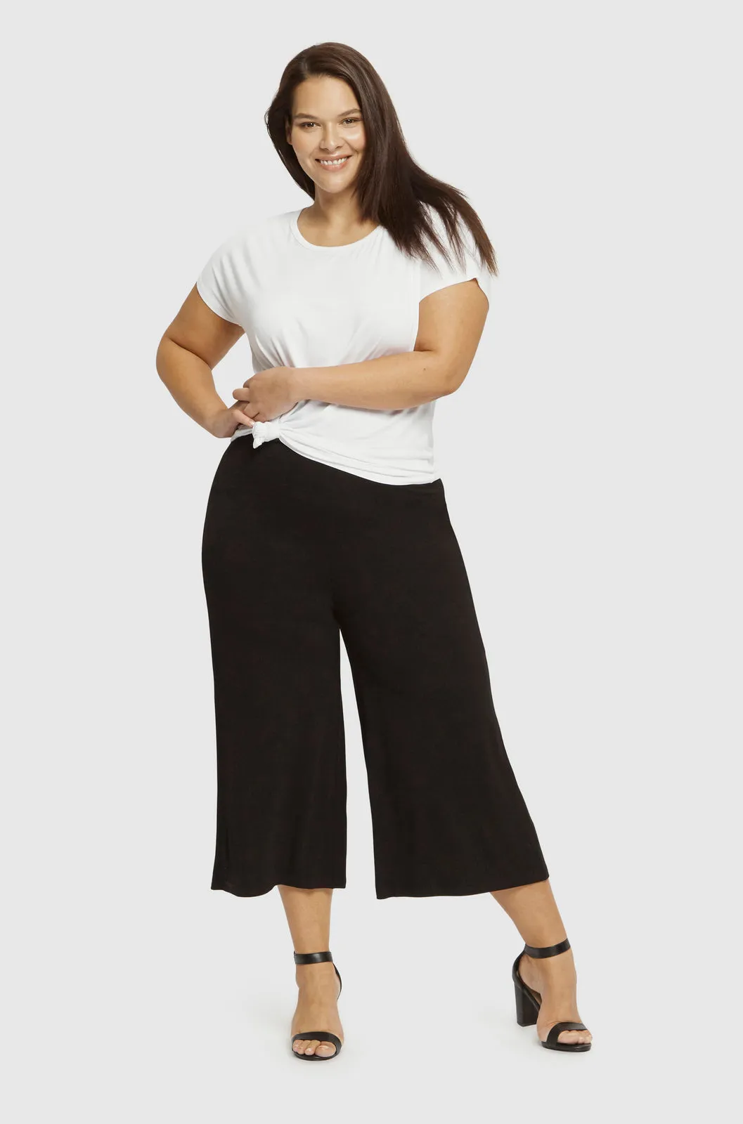 Bamboo Culottes - Black