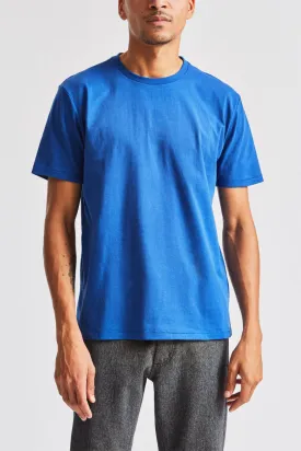 Basic S/S Premium Tee - Monaco Blue