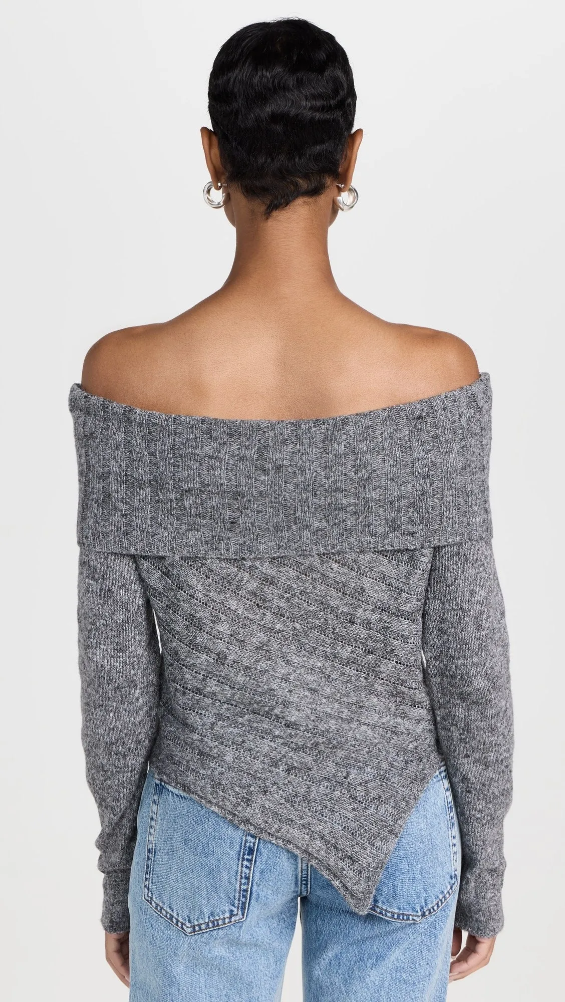 Betty Sweater Charcoal Grey