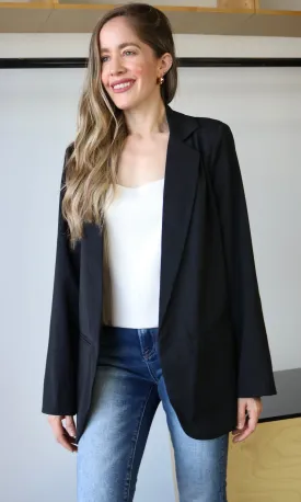 Black Long Sleeve Blazer