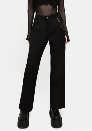 Classic Straight-Leg Carpal Chain Trousers