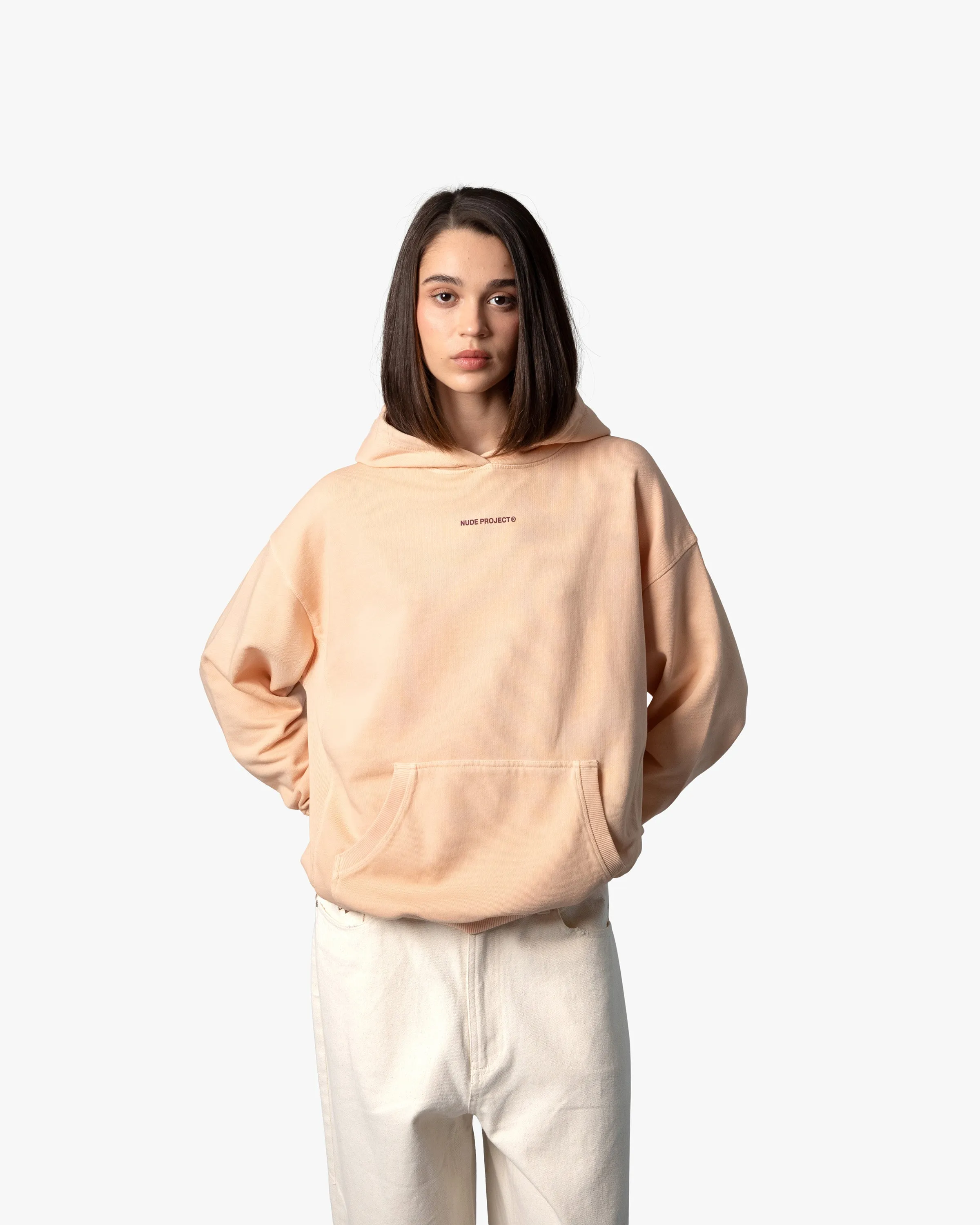 CULT*HOOD GARMENT DYE PEACH