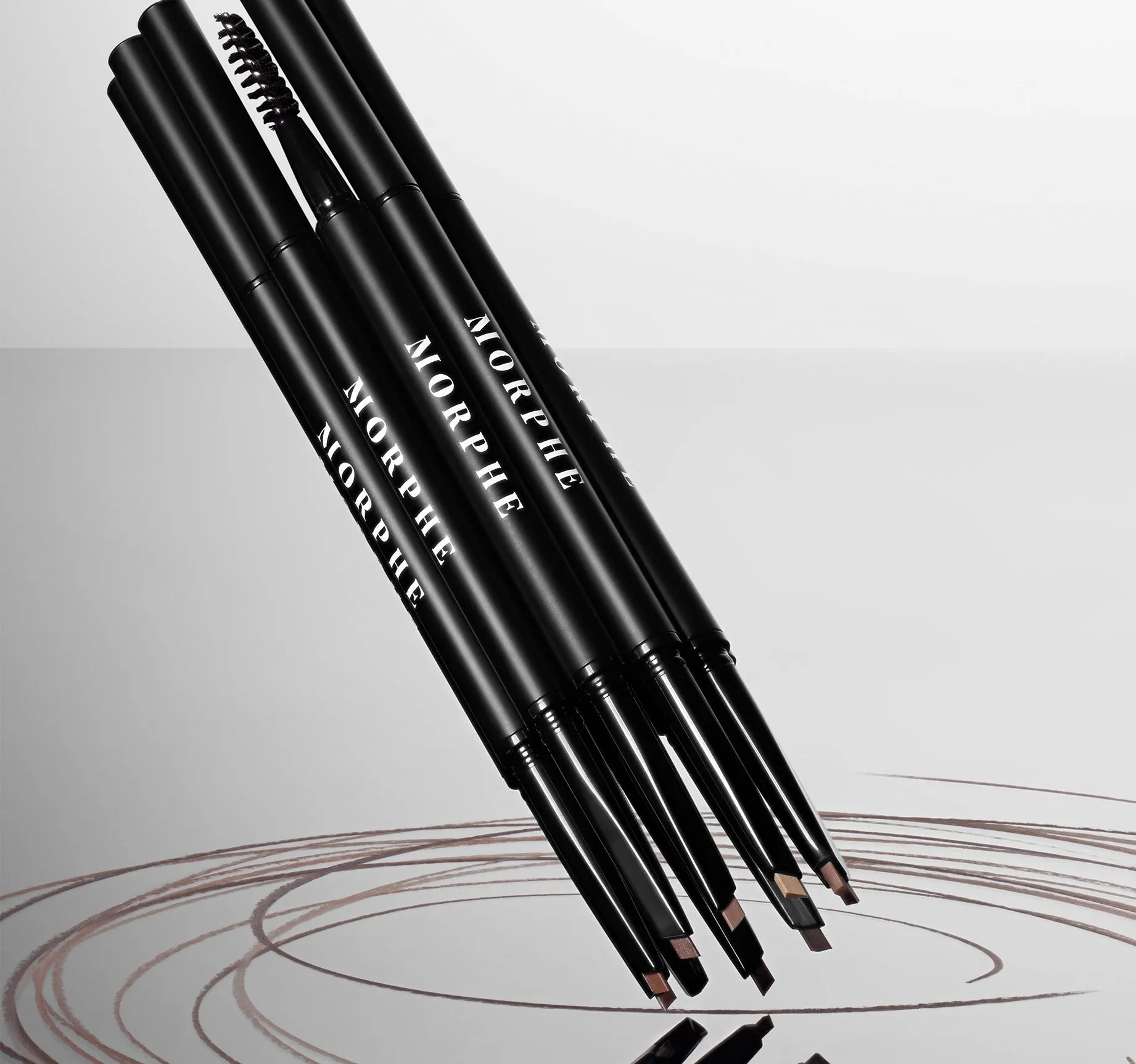 Definer Dual-Ended Brow Pencil & Spoolie - Cold Brew