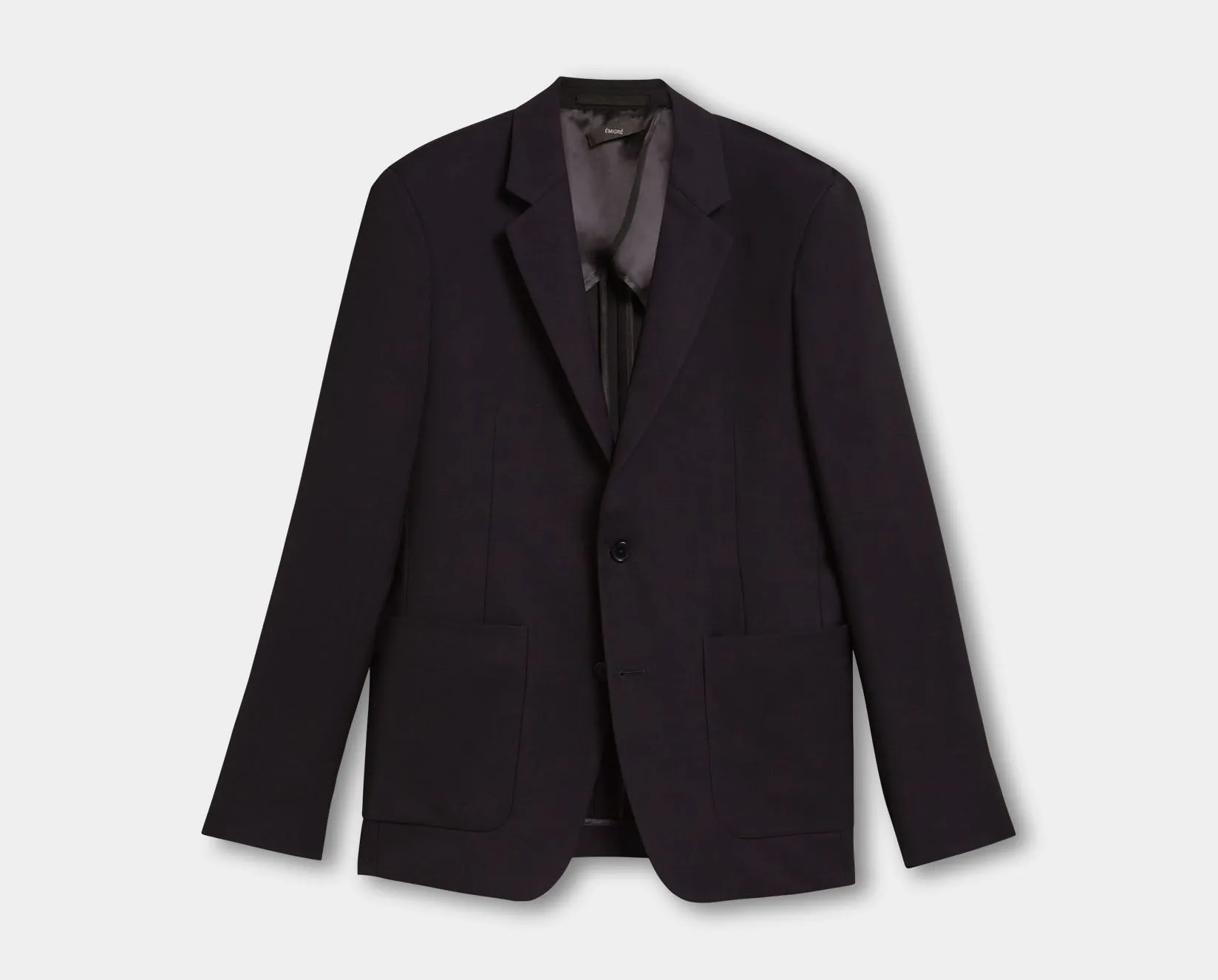 Four Season Wool Travel Blazer - Nordic Blue