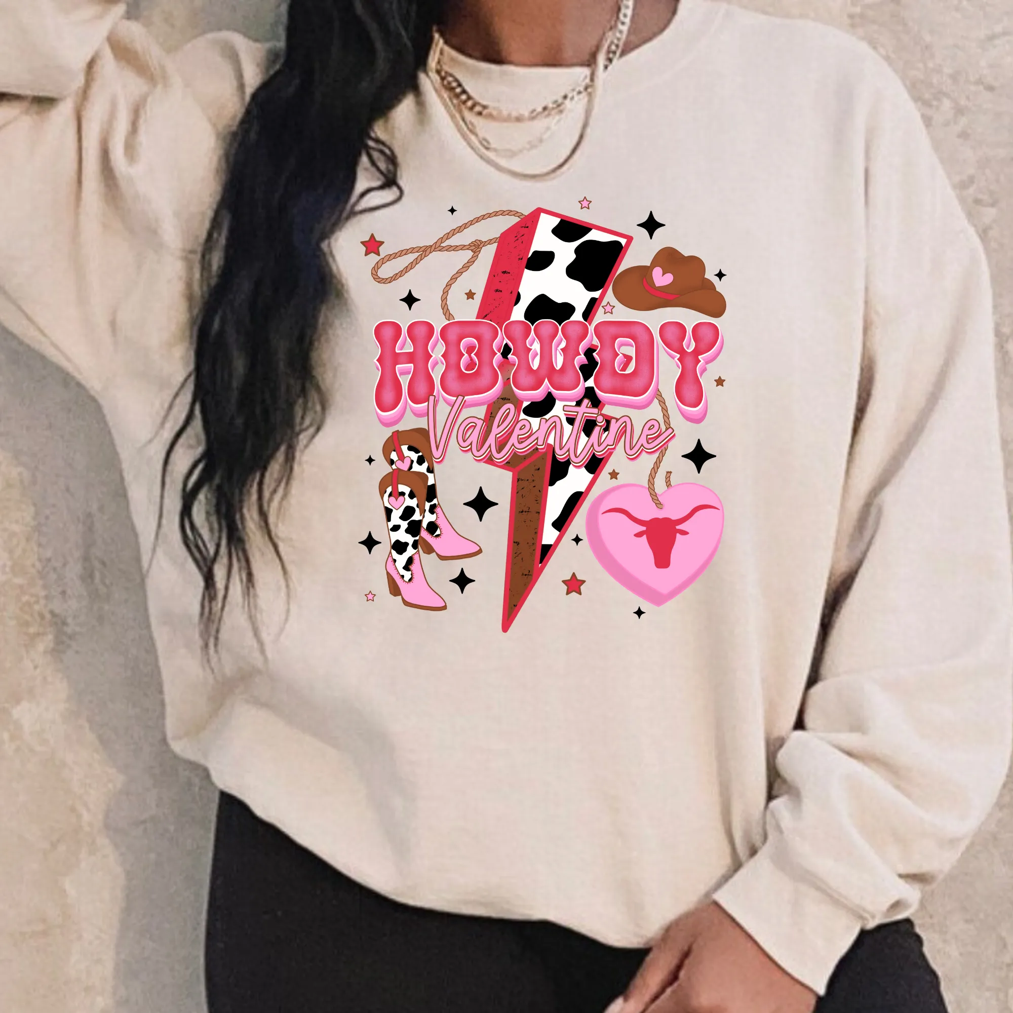 Howdy Valentine Sweatshirt