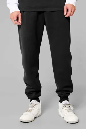 Premium Fleece joggers (Black)