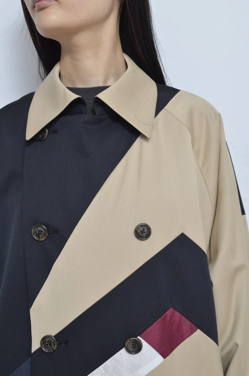 REMIX TRENCH COAT/BEG/01