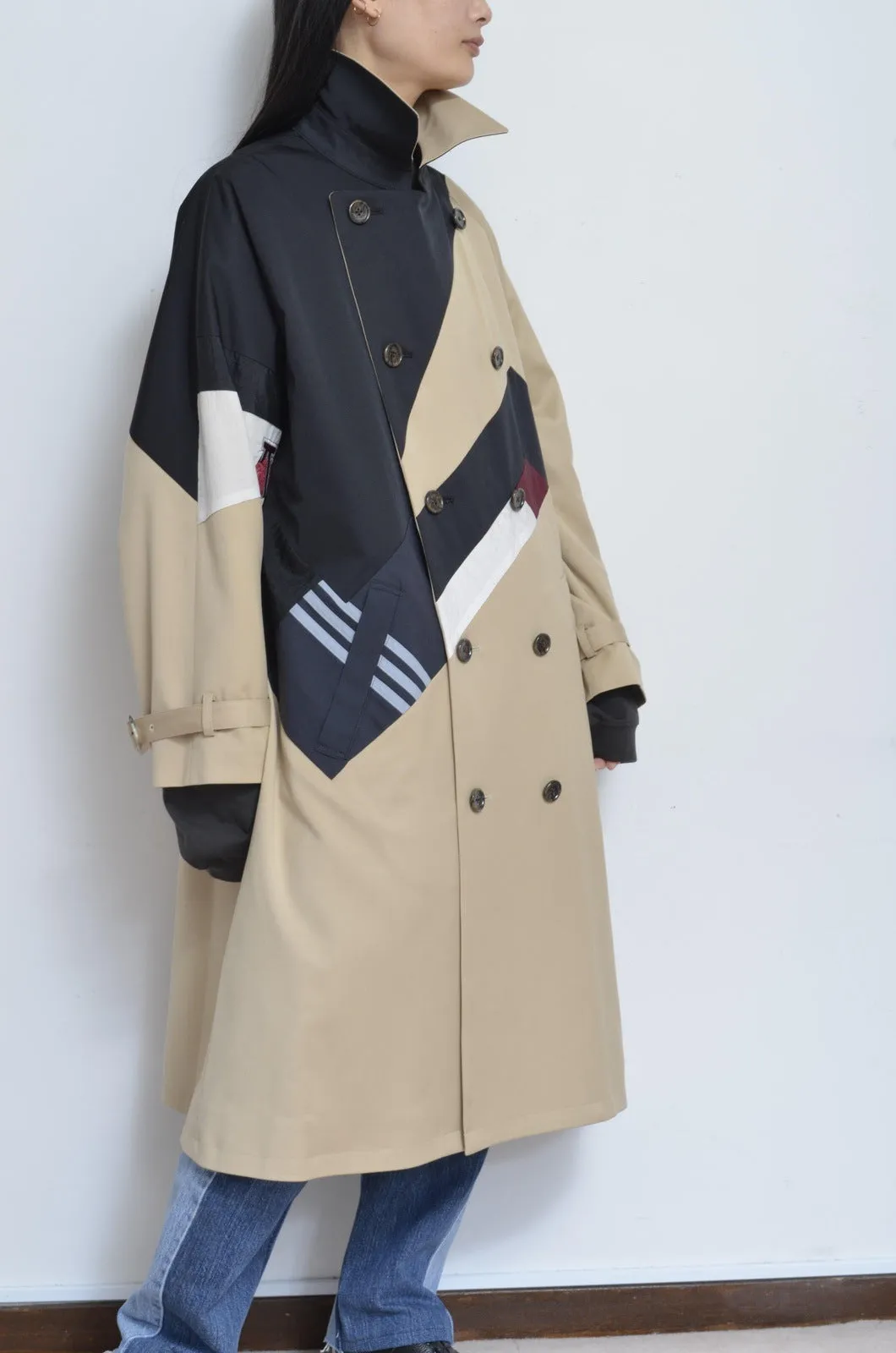 REMIX TRENCH COAT/BEG/01