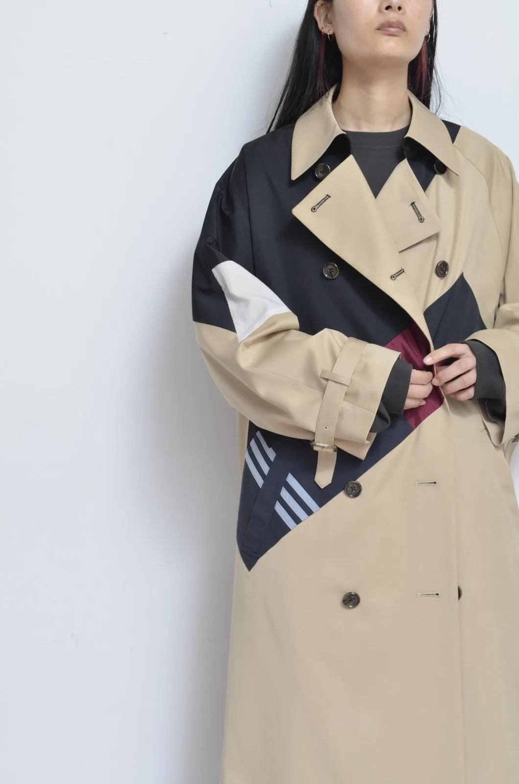 REMIX TRENCH COAT/BEG/01