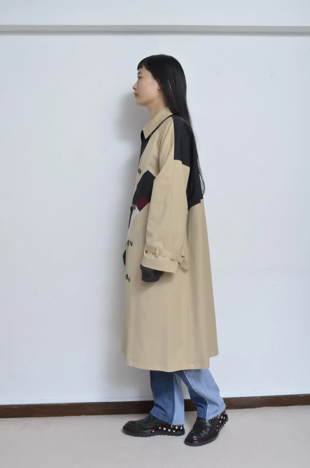 REMIX TRENCH COAT/BEG/01