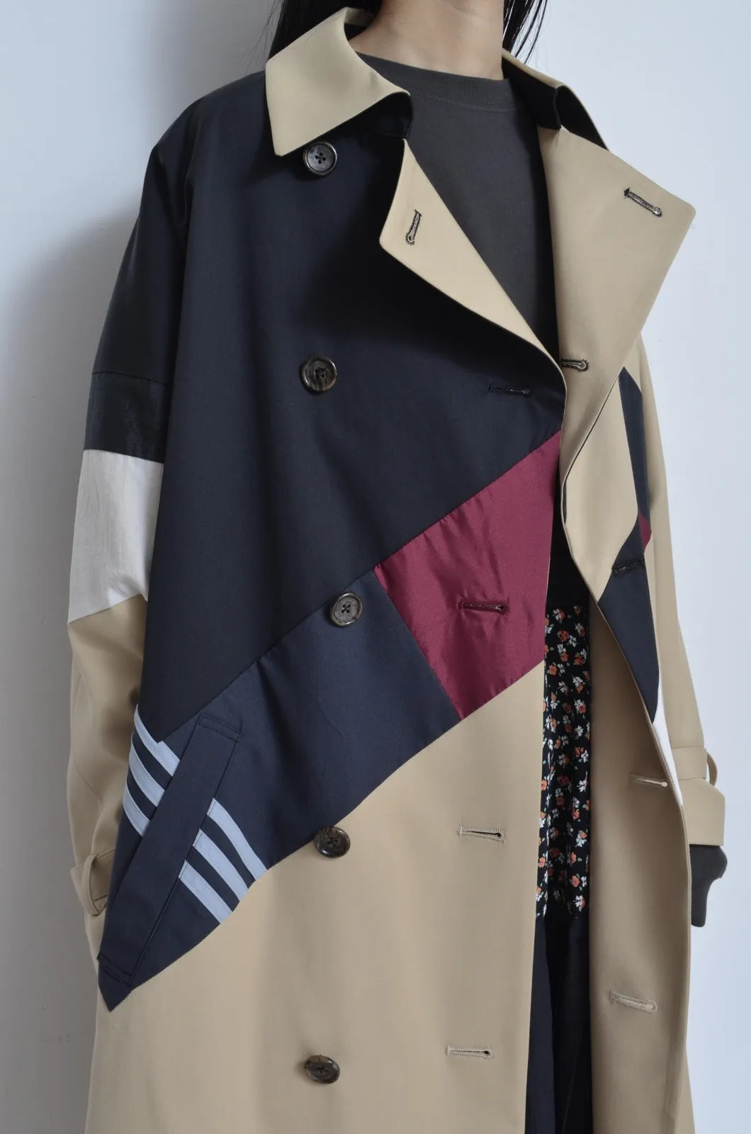 REMIX TRENCH COAT/BEG/01