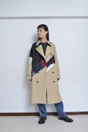 REMIX TRENCH COAT/BEG/01