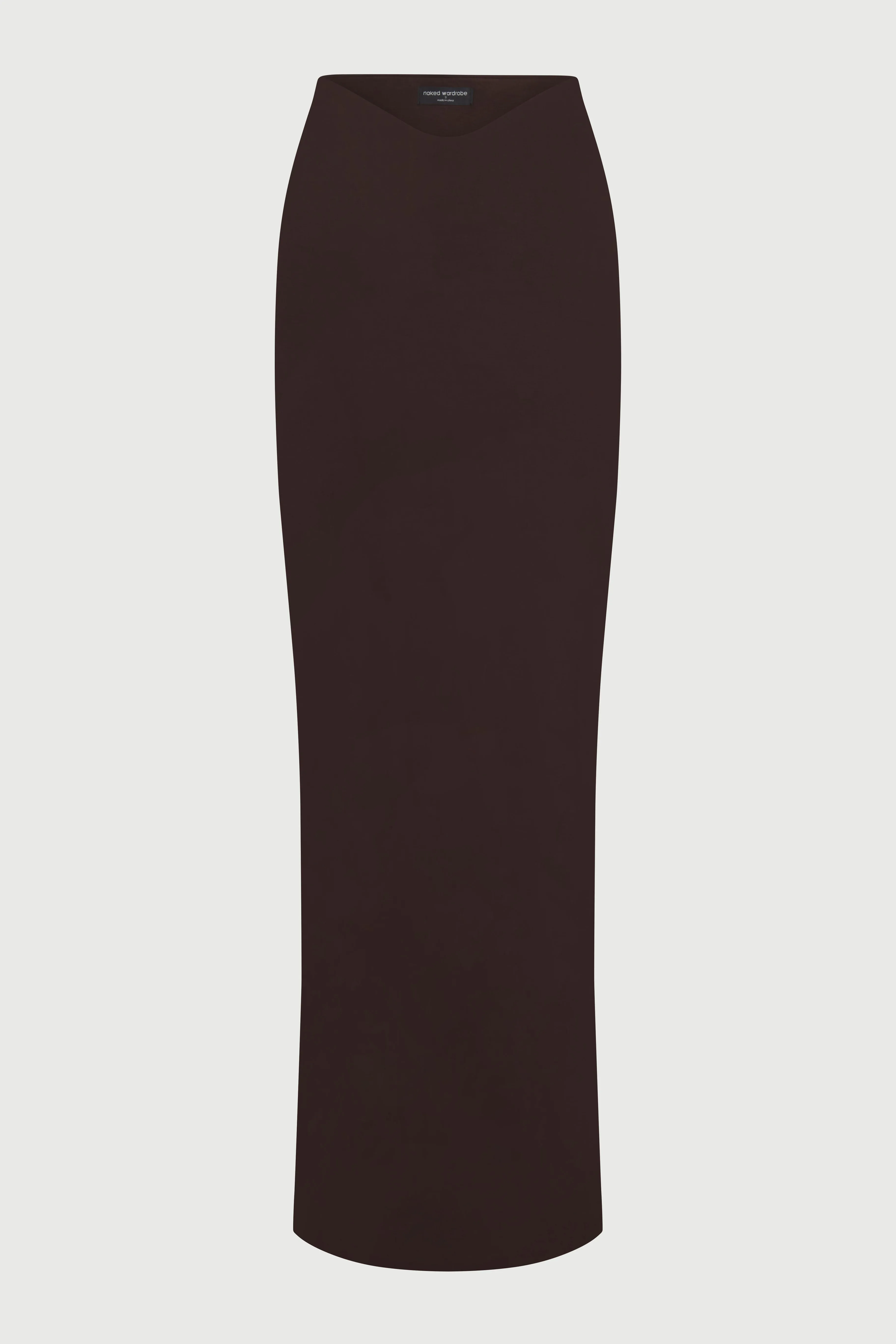 Smooth Scoop Waist Maxi Skirt