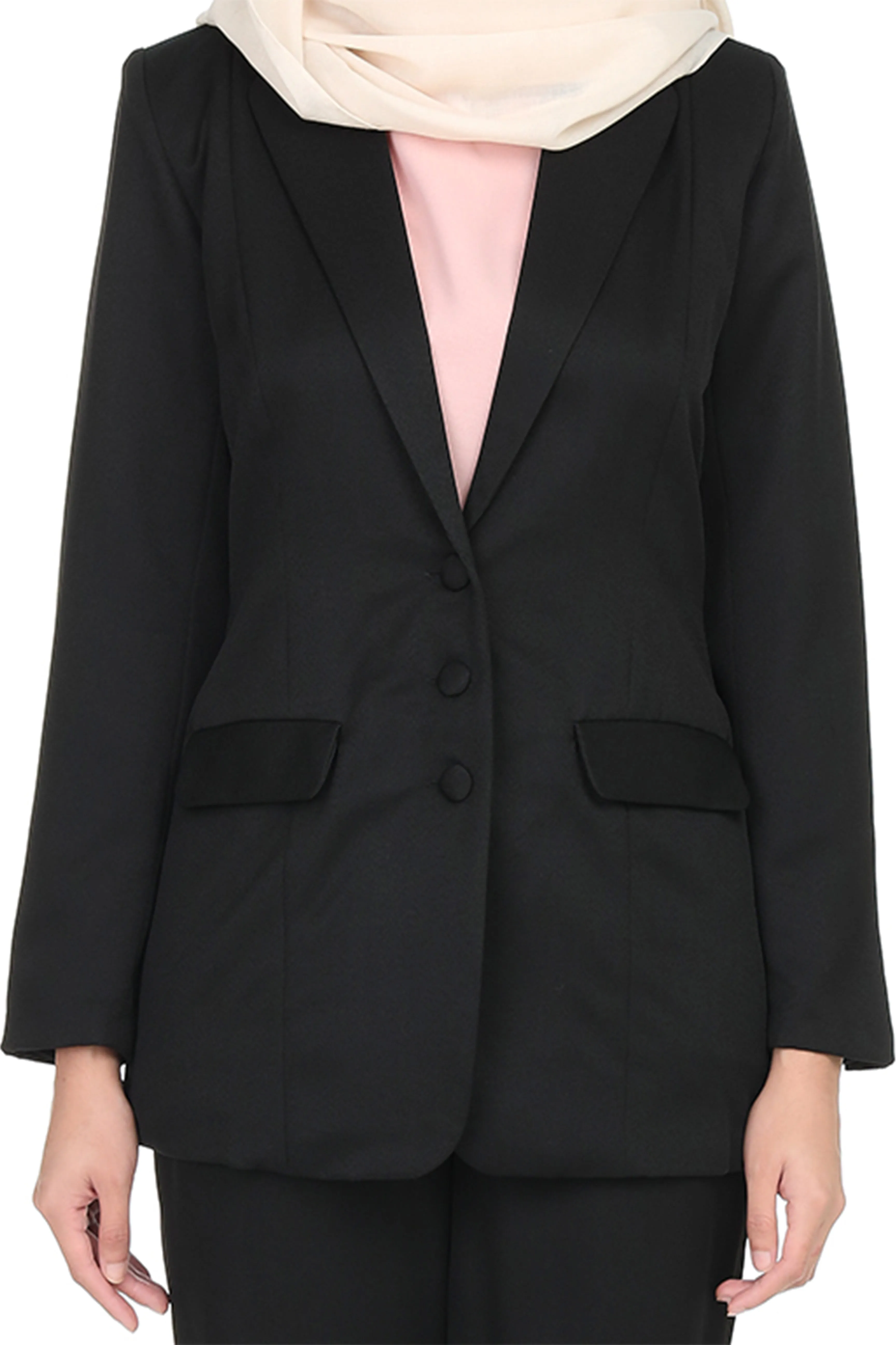 Structured Blazer - Black