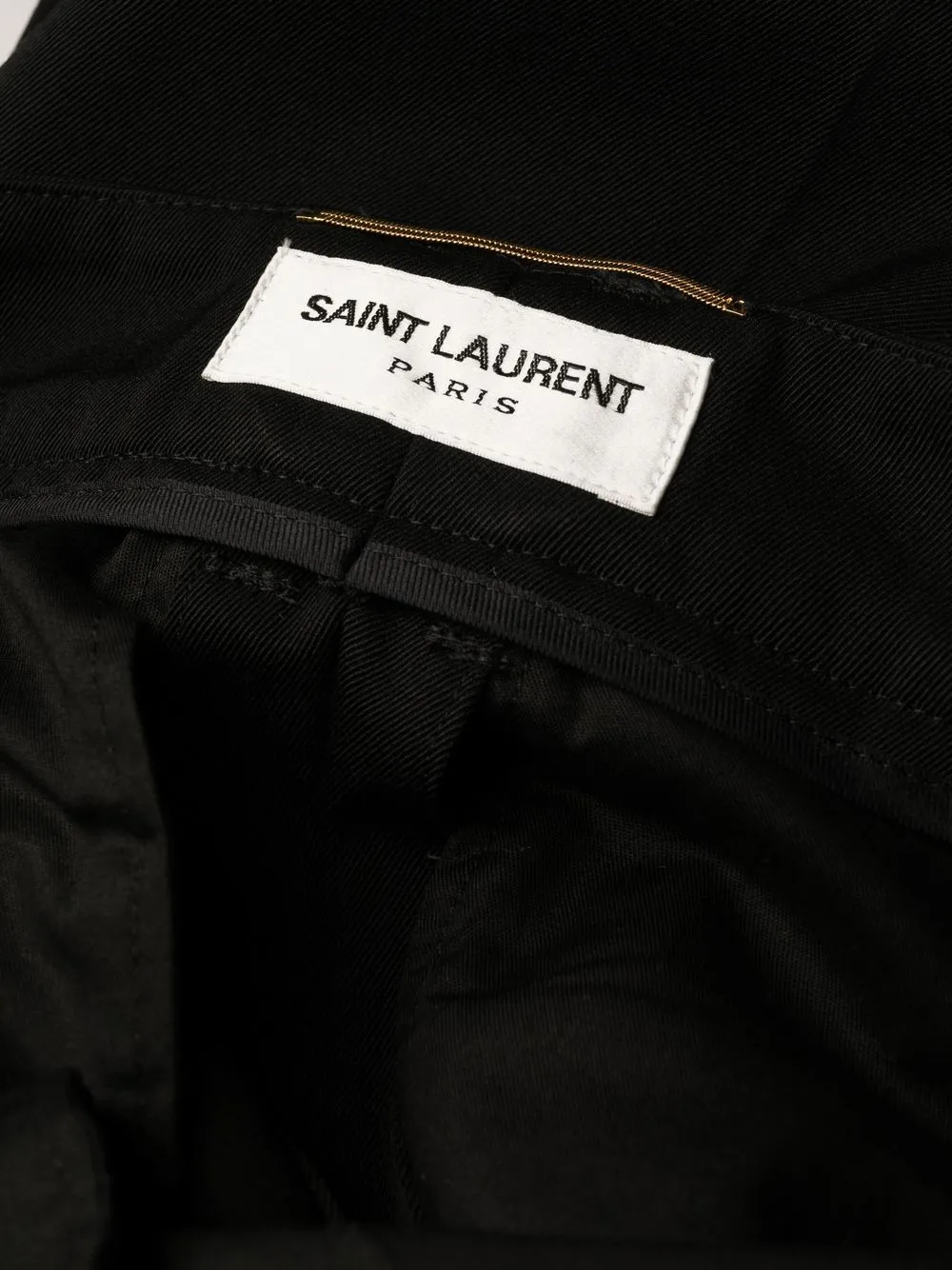 tailored gabardine trousers