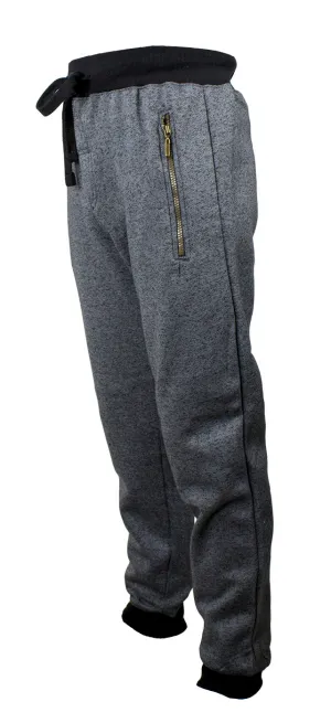 Two-Toned Grey Sweatpant joggers