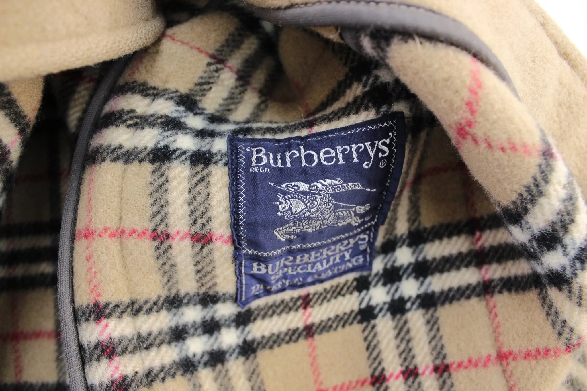 Vintage Burberry's Tan Trench Coat